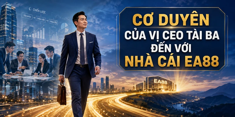 Cơ duyên của vị CEO tài ba đến với nhà cái EA88